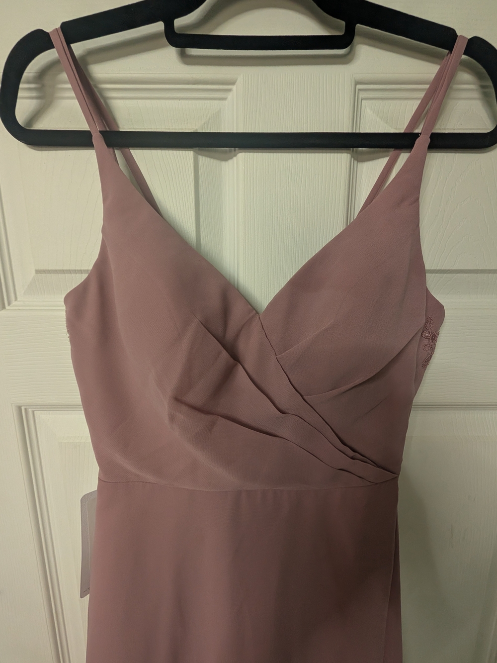Women's Dusty Rose Spaghetti Strap Dress